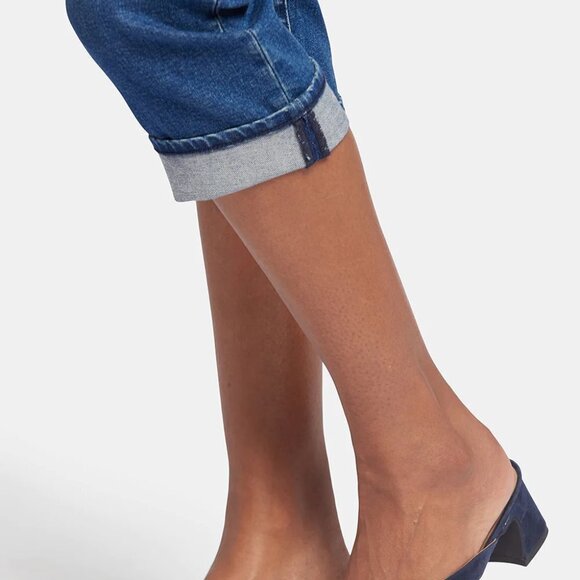 NYDJ Blue Cropped capris Jeans with Stretch sz 4 - Picture 8 of 13